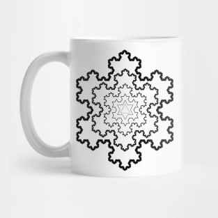 The Koch Snowflake Mug